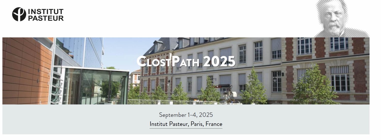 Visit us at Clostpath 2025 at the institute Pasteur in Paris